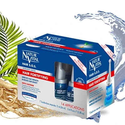 Afbeelding van Anti Haarverlies Kuur Naturvital (7 x 12 ml)