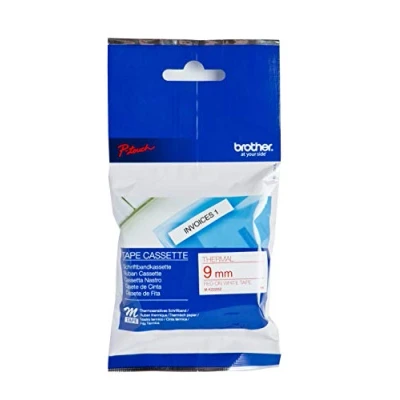 Afbeelding van Brother M K222 Tape Rood op wit (9 mm)