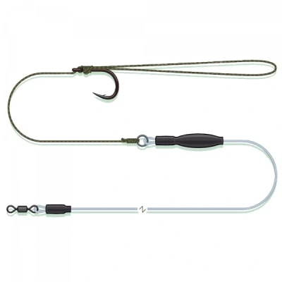 Afbeelding van Madcat Pop Up Pellet Rig 55cm (#1/0) Meerval onderlijnen