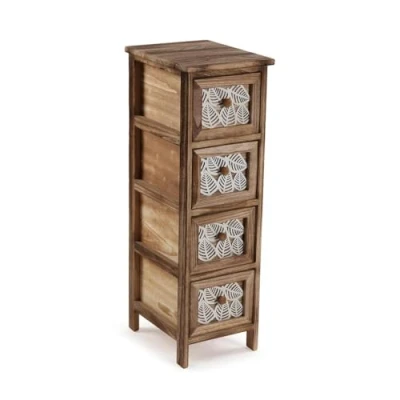Afbeelding van Ladenkast Versa Leaf Hout 32 x 81 26 cm