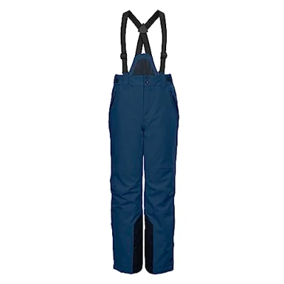 Afbeelding van killtec 37310 000 KSW 79 BYS SKI PNTS Skibroek voor jongens met afneembare slabbetje en sneeuwvanger randbescherming, blauw, maat 128