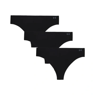 Afbeelding van Under Armour 3 PACK String black, Dames, Maat: Large, Black