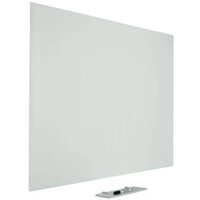 Afbeelding van Glasbord Premium met onzichtbare ophang, wit 120x150 cm
