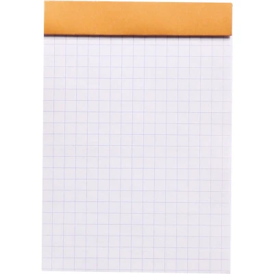 Afbeelding van Rhodia N12 schrijfblok &amp; schrift 80 vel Oranje