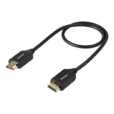 Image de StarTech.com Câble HDMI grande vitesse haute qualité avec Ethernet de 50 cm Cordon 4K 60 Hz 2.0 certifié (HDMM50CMP) mâle pour noir P/N: KITBXDOCKPEU KITBXDOCKPNA KI