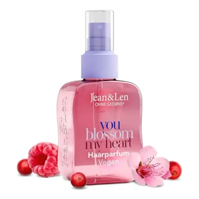 Afbeelding van Jean&amp;Len Haarparfum You blossom my heart 1x 105ml Rood fruit &amp; Bloemengeur Betovering in je haar