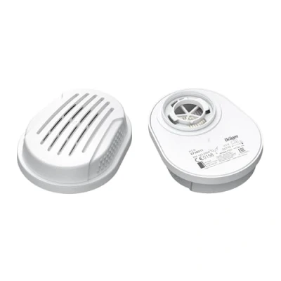 Afbeelding van Dräger X plore Bajonetdeeltjesfilter P3 R met behuizing voor aerosolen/deeltjes, reservefilter complete maskers en halfmaskers 3300, 3500 5501, 22 paar