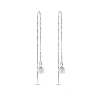 Afbeelding van Elli Statement Chain Oorbellen silvercoloured, Dames, Maat: One Size, Silver coloured