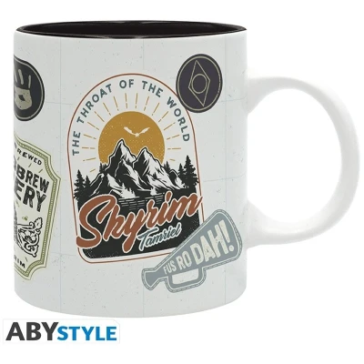 Afbeelding van ABYstyle Skyrim Tazza 320ml Subli: Badge, Andere spelaccessoires