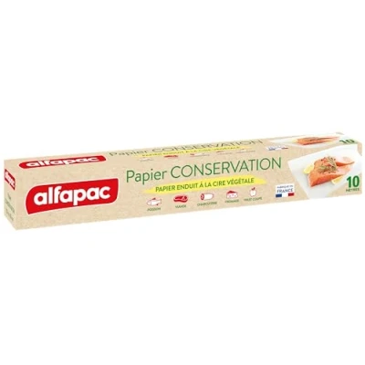Afbeelding van ALFAPAC Conserveerpapier met plantaardige was gemaakt in Frankrijk