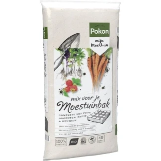 Afbeelding van Mix voor je moestuinbak Pokon 45 L (Biologisch, MPS)
