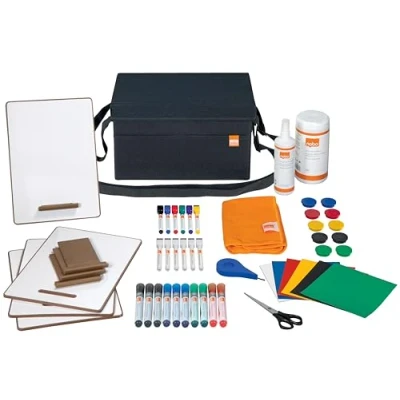 Afbeelding van Nobo Whiteboard Accessoire Kit in draagtas Grijs