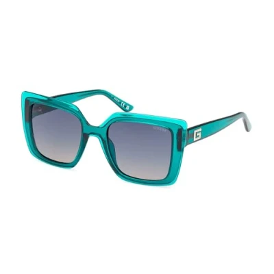 Afbeelding van Guess GU7908 Dames zonnebril, Shiny Dark Green (groen), één maat