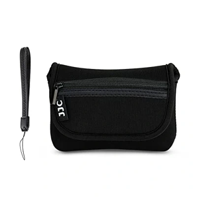 Afbeelding van JJC Neopreen draagtas met polsband voor Sony RX100 III IV V VA VI VII Z V1 Ricoh GR IIIx II Canon G7X Mark SX720 Olympus TG 5 4 3 Fuji, zwart., Compacte cameratas