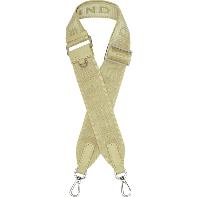 Afbeelding van LIEBESKIND BERLIN Schouderriem Accessoires voor tassen 5 cm Classic Webbing Light Mimosa Lichtgroen