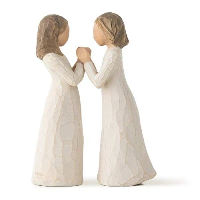 Afbeelding van Willow Tree 26023 Figuur Beste Vriendinnen, 7,6 X 3,8 11,4 Cm