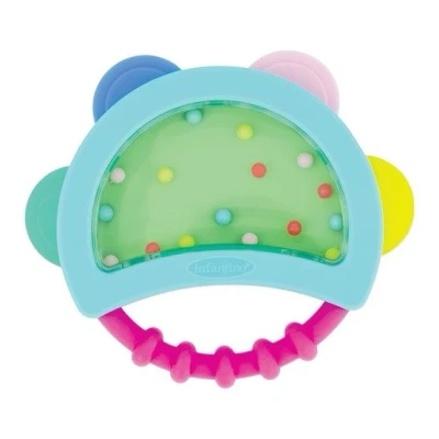 Afbeelding van Infantino Teether Baby&#039;s 1st Musical Tambourine