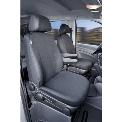 Afbeelding van WALSER 10505 Stoelhoes Grijs Polyester Voor MERCEDES BENZ: Vito Minibus, Mixto