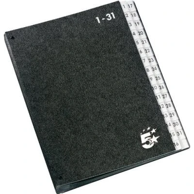 Image de Classeur trieur 1 31 noir (5star) 20607 01