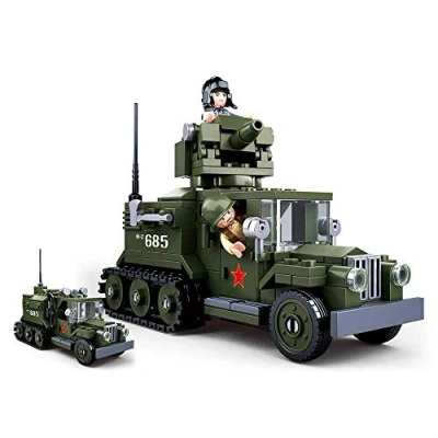 Afbeelding van Sluban Geallieerde Half Track 2 in 1 6938242955564