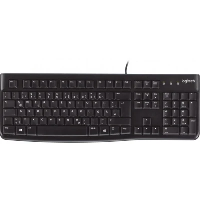 Afbeelding van Logitech Keyboard K120, USB, zwart DE, Business