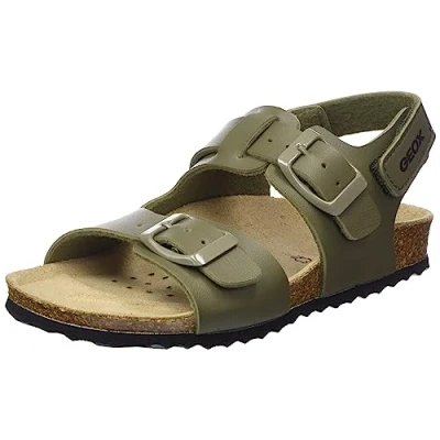 Afbeelding van Geox Ghita Unisex Sandalen voor kinderen, Maat: 38, Military