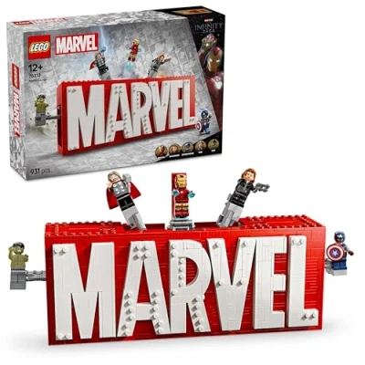 Image de LEGO® super Heroes 76313 Logo Marvel et ses héros