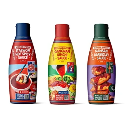 Afbeelding van [Korean Street] Chilisaus, hete saus, barbecuesaus, Koreaanse saus [260 ml x 3]