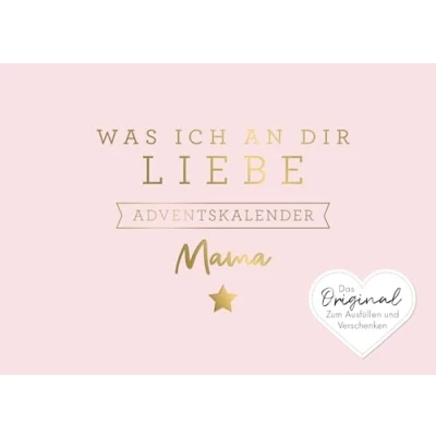 Afbeelding van Was ich an dir liebe, Mama Adventskalender
