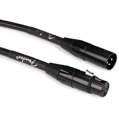 Afbeelding van Fender Professional Mircrophone Cable 3m BLK Kabel