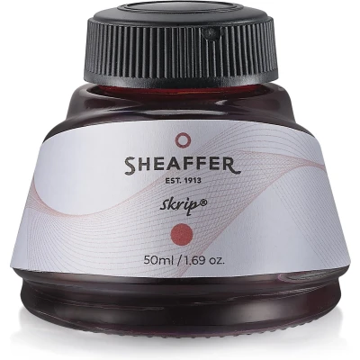 Afbeelding van Sheaffer Inktpot Red 50 ML Gratis graveren