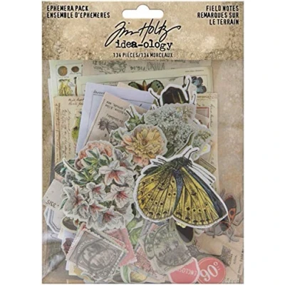 Afbeelding van Tim Holtz Idea ology Field Notes Ephemera Pack (TH94051)