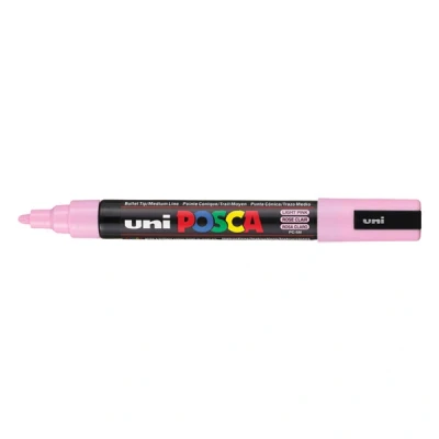 Image de Posca Marqueur Pointe Moyenne Couleur Rose Clair