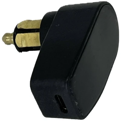 Afbeelding van BAAS USB19 MINI USB C oplader voor DIN4165 stopcontacten Stroombelasting (max.): 3.6 A 12/24 V