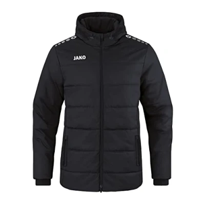 Afbeelding van Coachvest Team met kap Zwart / 152