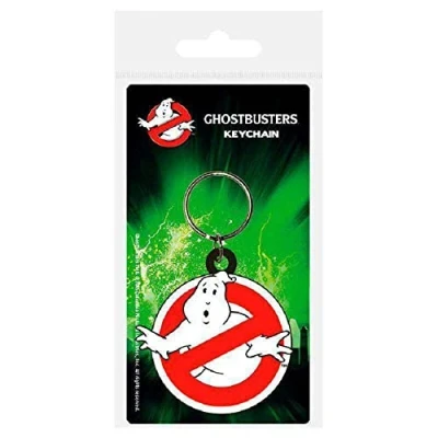 Afbeelding van Sleutelhanger Ghostbusters rubber metalen ring