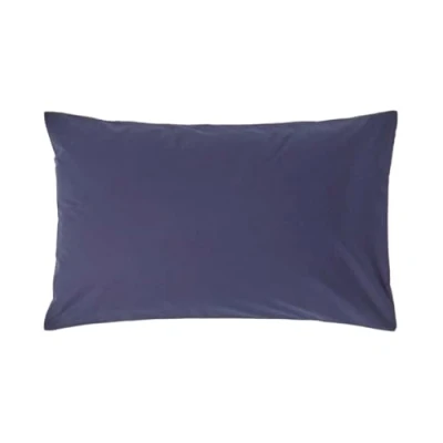 Afbeelding van Homescapes kussensloop 48 x 74 cm donkerblauw, 100% Egyptisch katoen, draaddichtheid 200
