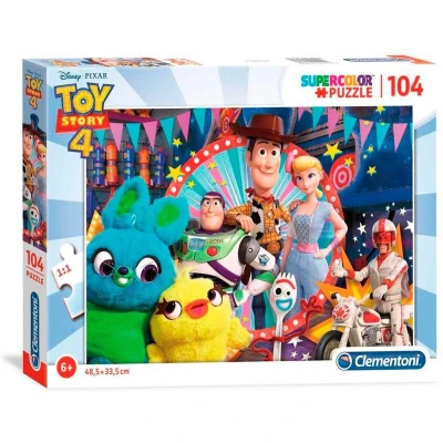 Afbeelding van Clementoni Legpuzzel Disney Toy Story 4 Supercolor 104 Stukjes