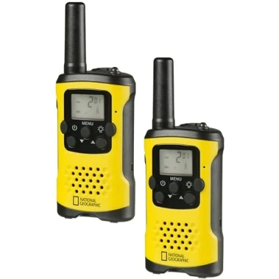 Image de Walkie Talkies enfant National Geographic Longue portée 6 km Fonction mains libres