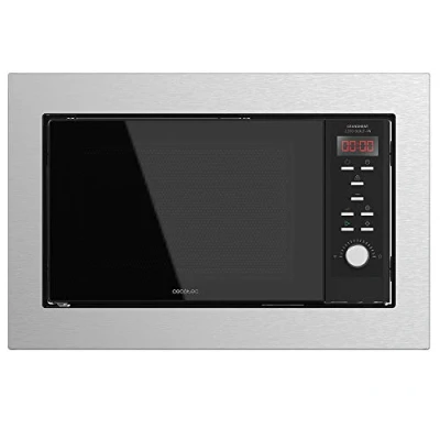 Image de Micro ondes encastrable Cecotec GrandHeat 2350 Built inSteelBlack Acier et Noir 900W