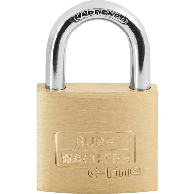 Afbeelding van Burg Wächter 3011 Hangslot 40.00 mm Verschillend sluitend Messing Sleutelslot