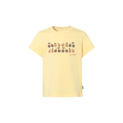 Afbeelding van Vaude Lezza Unisex Tshirt print, Maat: 92, Vanilla