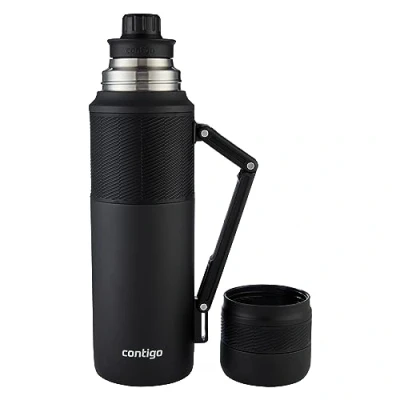 Afbeelding van Contigo Thermal Bottle Mok, uniseks, zwart, 1200 ml