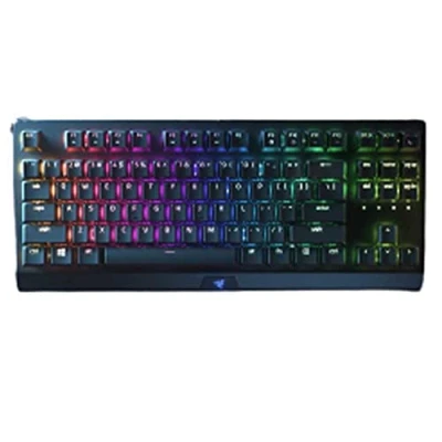 Afbeelding van Gaming Keyboard Razer BlackWidow V3 TKL Zwart LED RGB Qwerty Spaans