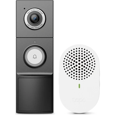 Afbeelding van TP Link Tapo D235 Smart Battery &amp; Wired Doorbell