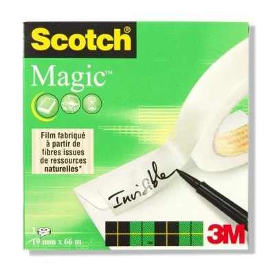 Image de Scotch Ruban adhésif invisible Magic 810 19mmx66m Boîte individuelle