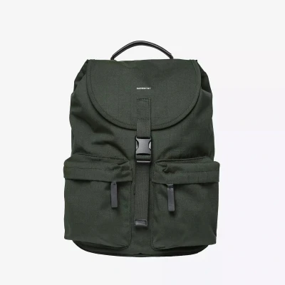 Afbeelding van Sandqvist Everyday Unisex Rugzak, Maat: One Size, Dark green