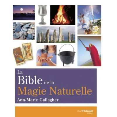 Image de la bible de magie naturelle Wicca et anciennes traditions