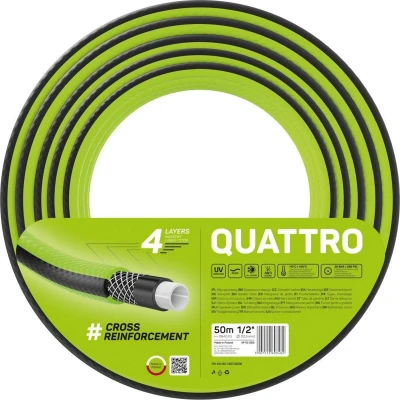 Afbeelding van Cellfast Quattro tuinslang 1/2 &quot;50m 4 lagen kruisvlecht