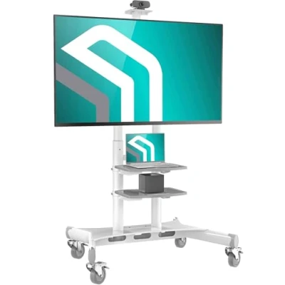 Afbeelding van ONKRON Mobiele tv standaard 50 86 inch Draagbare verstelbare 800 x 500 Max VESA
